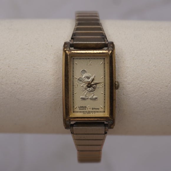 Lorus by Seiko Women’s Mickey Mouse Gold Watch